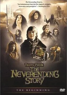 Capa do DVD de Tales from the Neverending Story com o elenco