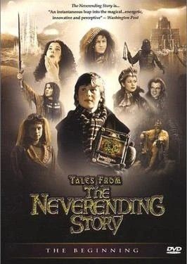 Capa do DVD de Tales from the Neverending Story com o elenco